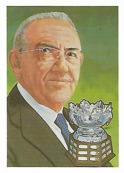 1985 Cartophilium Hockey Hall of Fame #41 Frank Selke Front