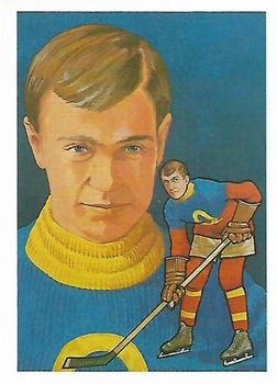 1985 Cartophilium Hockey Hall of Fame #85 George Richardson Front