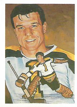 1985 Cartophilium Hockey Hall of Fame #124 Frank Brimsek Front