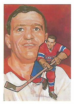 1985 Cartophilium Hockey Hall of Fame #166 Boom Boom Geoffrion Front