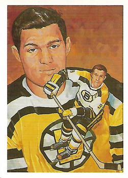 1985 Cartophilium Hockey Hall of Fame #181 John P. Bucyk Front