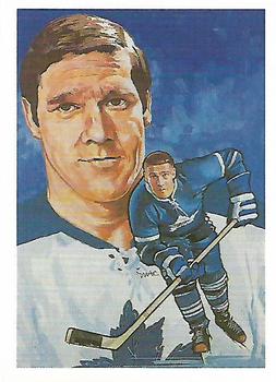 1985 Cartophilium Hockey Hall of Fame #188 Tim Horton Front