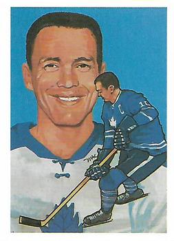 1985 Cartophilium Hockey Hall of Fame #197 George Armstrong Front