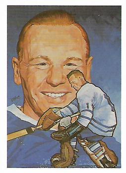 1985 Cartophilium Hockey Hall of Fame #211 Johnny Bower Front