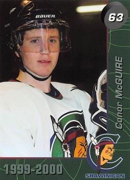 1999-00 Cartes, Timbres et Monnaies Sainte-Foy Shawinigan Cataractes (QMJHL) #19 Conor McGuire Front