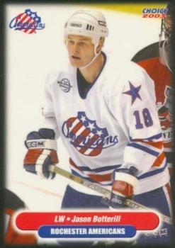 2002-03 Choice Rochester Americans (AHL) #3 Jason Botterill Front