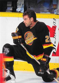 1995-96 Upper Deck - Electric Ice #352 Jeff Brown Front