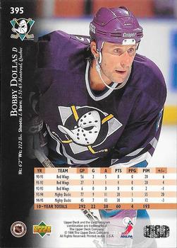 1995-96 Upper Deck - Electric Ice #395 Bobby Dollas Back