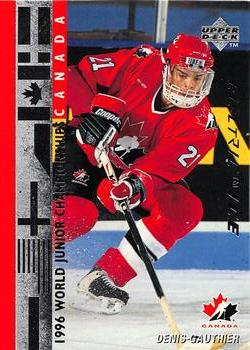 1995-96 Upper Deck - Electric Ice #533 Denis Gauthier Front