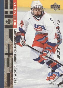 1995-96 Upper Deck - Electric Ice #568 Tom Poti Front