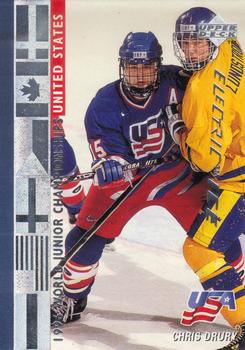 1995-96 Upper Deck - Electric Ice #569 Chris Drury Front