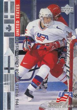 1995-96 Upper Deck - Electric Ice #570 Mike McBain Front