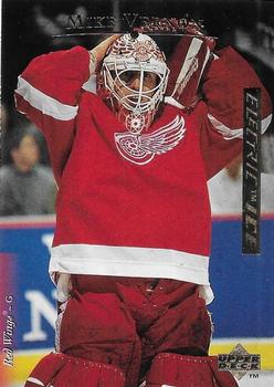 1995-96 Upper Deck - Electric Ice Gold #4 Mike Vernon Front