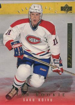 1995-96 Upper Deck - Electric Ice Gold #259 Saku Koivu Front