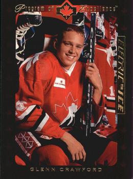 1995-96 Upper Deck - Electric Ice Gold #520 Glenn Crawford Front