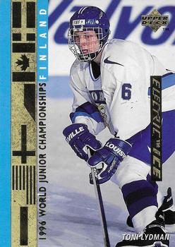 1995-96 Upper Deck - Electric Ice Gold #551 Toni Lydman Front