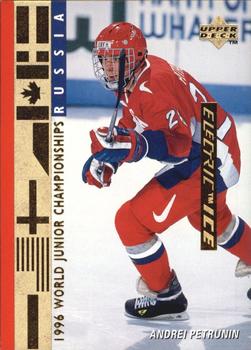 1995-96 Upper Deck - Electric Ice Gold #556 Andrei Petrunin Front