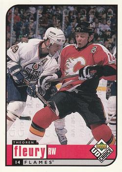 1998-99 UD Choice - Choice Reserve #34 Theoren Fleury Front