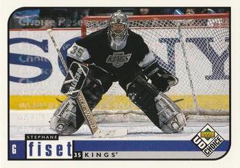 1998-99 UD Choice - Choice Reserve #97 Stephane Fiset Front