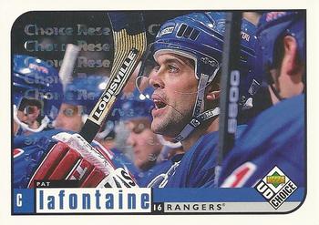 1998-99 UD Choice - Choice Reserve #130 Pat Lafontaine Front