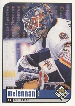 1998-99 UD Choice - Choice Reserve #187 Jamie McLennan Front