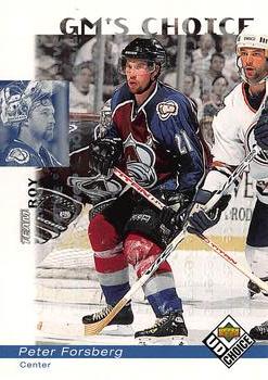 1998-99 UD Choice - Choice Reserve #229 Peter Forsberg Front