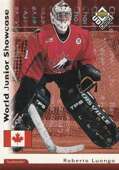 1998-99 UD Choice - Choice Reserve #258 Roberto Luongo Front