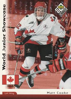 1998-99 UD Choice - Choice Reserve #268 Matt Cooke Front