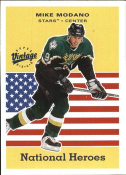 2000-01 Upper Deck Vintage - National Heroes #NH10 Mike Modano Front