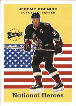 2000-01 Upper Deck Vintage - National Heroes #NH18 Jeremy Roenick Front