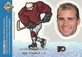 1998-99 UD Choice - Bobbing Head #BH8 Eric Lindros Front