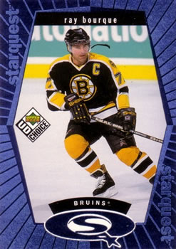 1998-99 UD Choice - StarQuest Blue #SQ21 Ray Bourque Front
