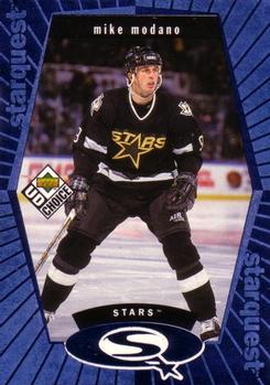 1998-99 UD Choice - StarQuest Blue #SQ24 Mike Modano Front