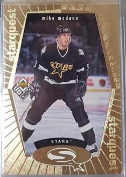 1998-99 UD Choice - StarQuest Gold #SQ24 Mike Modano Front