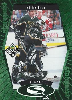 1998-99 UD Choice - StarQuest Green #SQ17 Ed Belfour Front