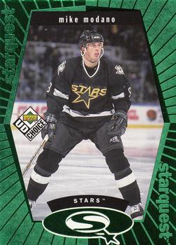 1998-99 UD Choice - StarQuest Green #SQ24 Mike Modano Front