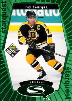 1998-99 UD Choice - StarQuest Green #SQ21 Ray Bourque Front