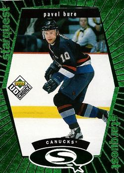 1998-99 UD Choice - StarQuest Green #SQ2 Pavel Bure Front