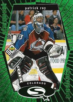 1998-99 UD Choice - StarQuest Green #SQ3 Patrick Roy Front