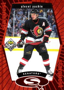 1998-99 UD Choice - StarQuest Red #SQ10 Alexei Yashin Front
