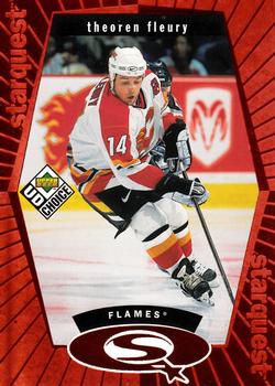 1998-99 UD Choice - StarQuest Red #SQ13 Theoren Fleury Front