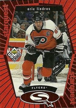 1998-99 UD Choice - StarQuest Red #SQ28 Eric Lindros Front