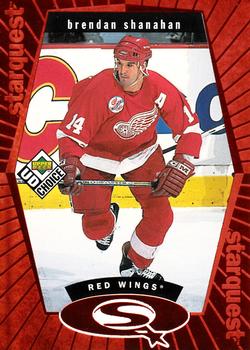 1998-99 UD Choice - StarQuest Red #SQ9 Brendan Shanahan Front