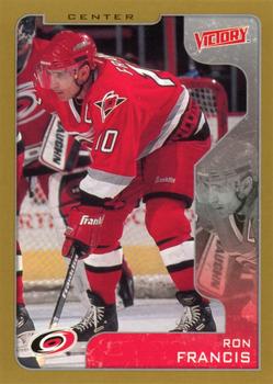 2001-02 Upper Deck Victory - Gold #61 Ron Francis Front