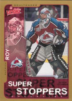 2001-02 Upper Deck Victory - Gold #83 Patrick Roy Front
