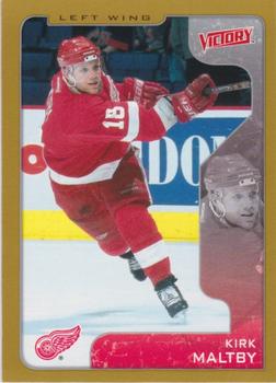 2001-02 Upper Deck Victory - Gold #129 Kirk Maltby Front