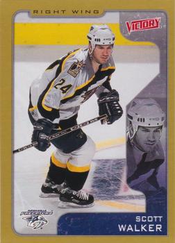 Scott Walker autographed Hockey Card (Nashville Predators) 2001 UD