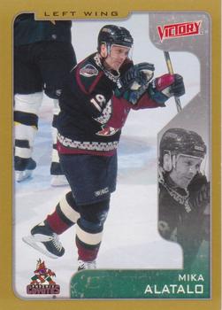 2001-02 Upper Deck Victory - Gold #271 Mika Alatalo Front