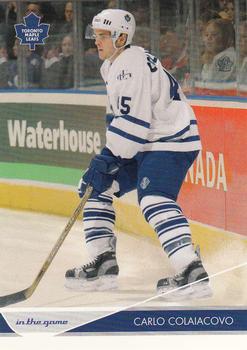 2003-04 In The Game Toronto Star #88 Carlo Colaiacovo Front