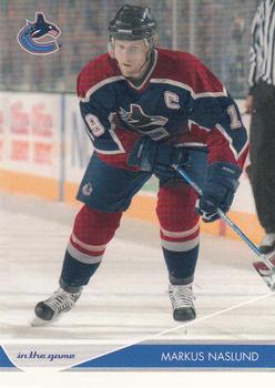 2003-04 In The Game Toronto Star #96 Markus Naslund Front